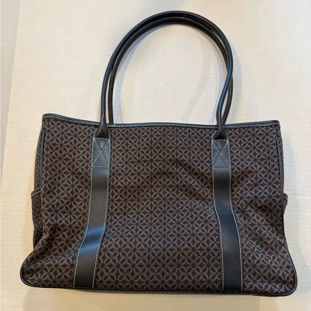Relic Brown and Black Patterned Tote